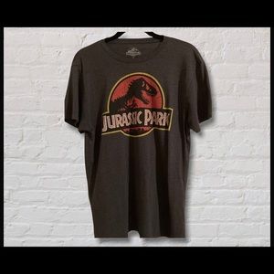 Jurassic World Black Red Graphic Design “ Jurassic Park” T-Shirt